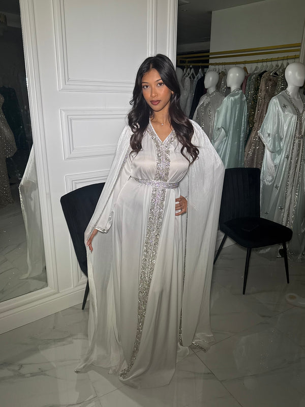 Al-Masa White Luxury Kaftan
