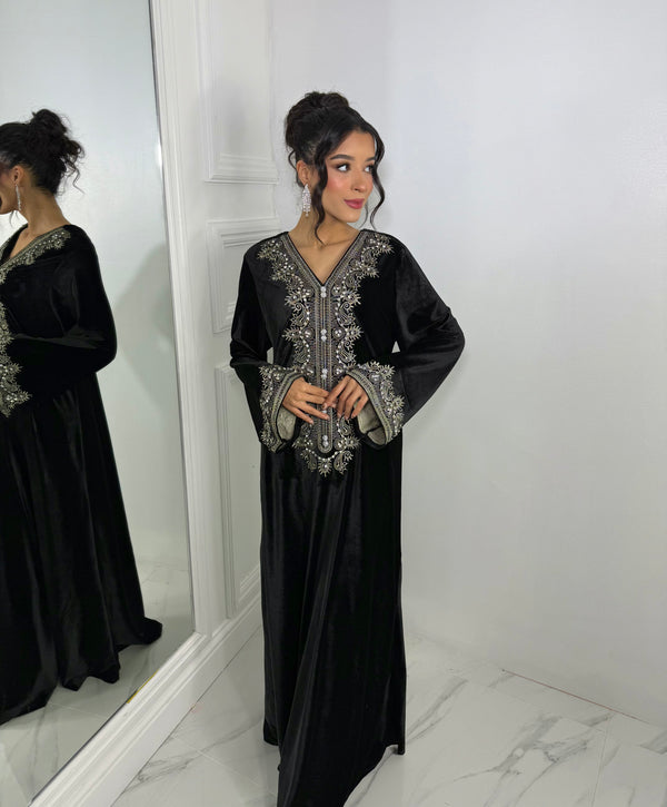 Black Velvet Dress